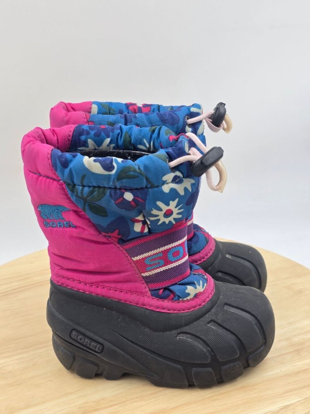 Sorel Cub Junior Girls NY1811-613 Winter Snow Boots Toddler US sz 7